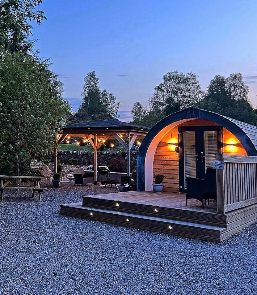 Апартаменты Loch Ness Pods, Pod 2 Форт Аугустус Экстерьер фото